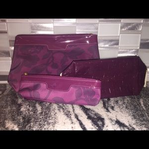 NWOT Estée Lauder Makeup Bag set